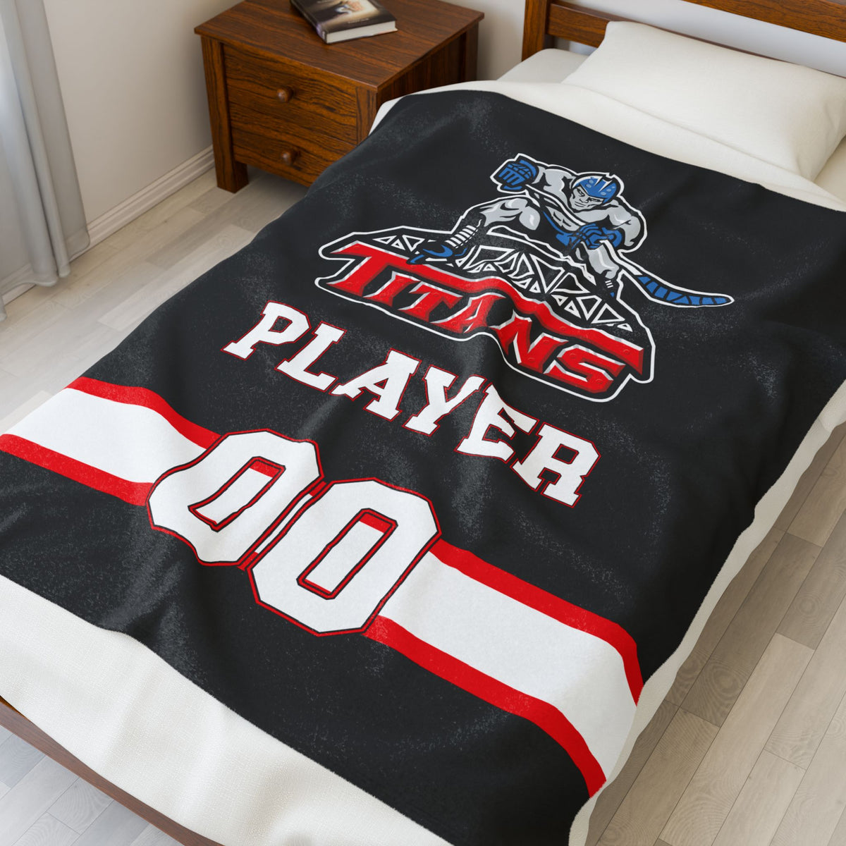 Titans Velveteen Plush Blanket