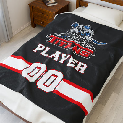 Titans Velveteen Plush Blanket
