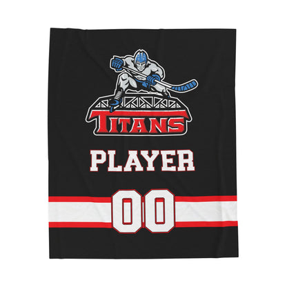 Titans Velveteen Plush Blanket